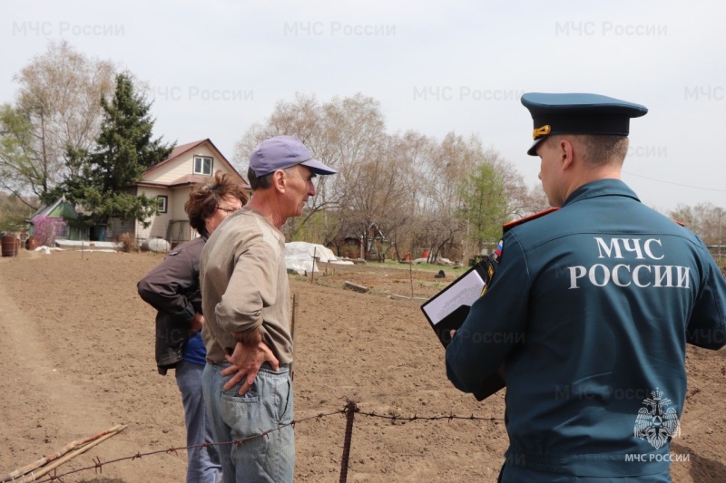 С начала пожароопасного периода в Приамурье составлен 1141 протокол за нарушение правил пожарной безопасности